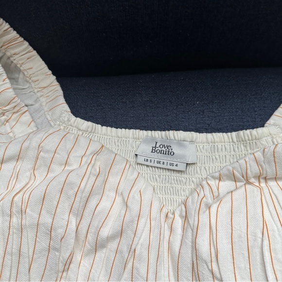 Love Bonito Smocked Cut Out Dress Size 4 - Picture 7 of 7